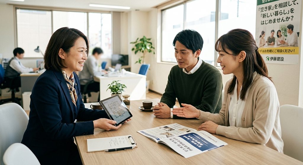 空き家買取の相談イメージ